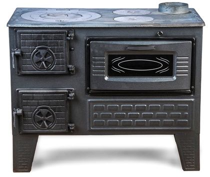 Отопительно-варочная печь МастерПечь ПВ-04 с духовым шкафом, 7,5 кВт в Ирбите