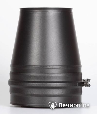 Комплектующие дымохода Schiedel Конус д.150 PM25 (Черный) Permetr в Ирбите