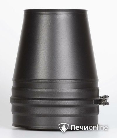 Комплектующие дымохода Schiedel Конус д250 PM25 (Черный) Permetr в Ирбите