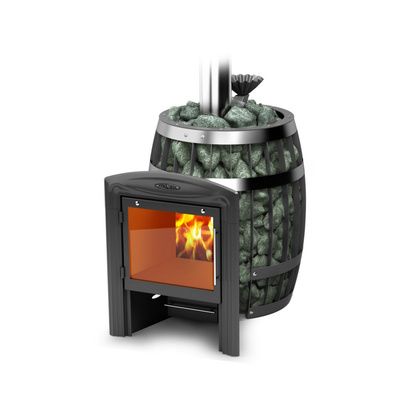 Дровяная банная печь TMF Саяны II Inox Витра ЗК в Ирбите