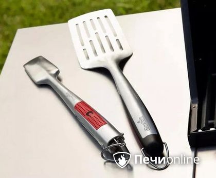Аксессуар для приготовления на огне Char-Broil Набор инструментов  Medallion Series 2 шт (лопатка+щипцы) в Ирбите