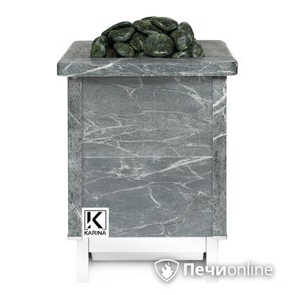 Электрическая печь Karina Quadro 9 кВт mini Талькохлорит в Ирбите