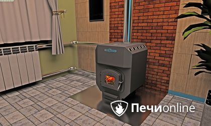 Отопительная печь Теплодар Топ-аква-150 ДЧ в Ирбите