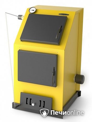 Твердотопливный котел TMF Оптимус Электро 20кВт АРТ ТЭН 6кВт желтый в Ирбите