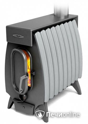 Отопительная печь TMF Огонь-Батарея 9 Лайт антрацит-серый металлик в Ирбите