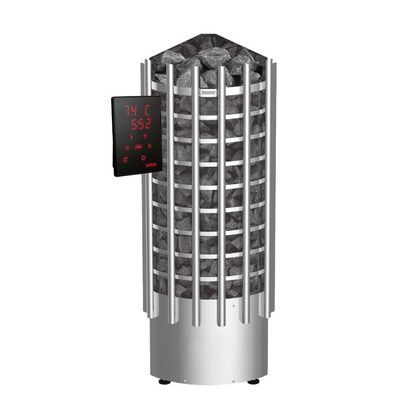 Электрокаменка для сауны Harvia Glow Corner TRC90XE c цифровой панелью управления в Ирбите