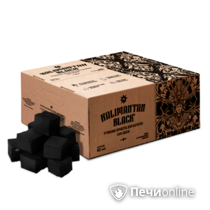  Kalimantan Black Кокосовый уголь для барбекю, 8кг в Ирбите