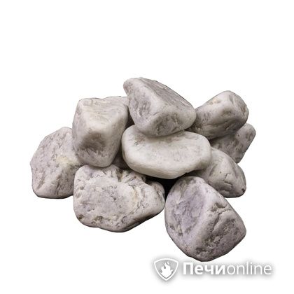 Камни для бани Огненный камень Кварц шлифованный отборный 10 кг ведро в Ирбите